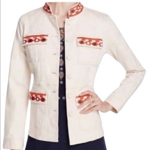 Tory Burch Embroidered Berkely Sgt Pepper - EUC - Sz XL 12 14